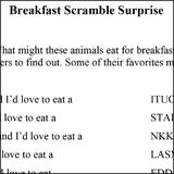breakfast scramble surprise