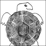 tortoise craft sheet